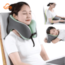 Travesseiro de Pescoço U Memory Foam – Conforto e Suporte Cervical, Ideal para Viagem e Avião
