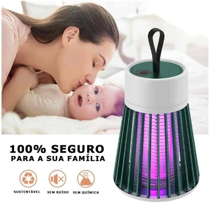 Lâmpada Mata Mosquito Ultravioleta - Repelente Elétrico UV