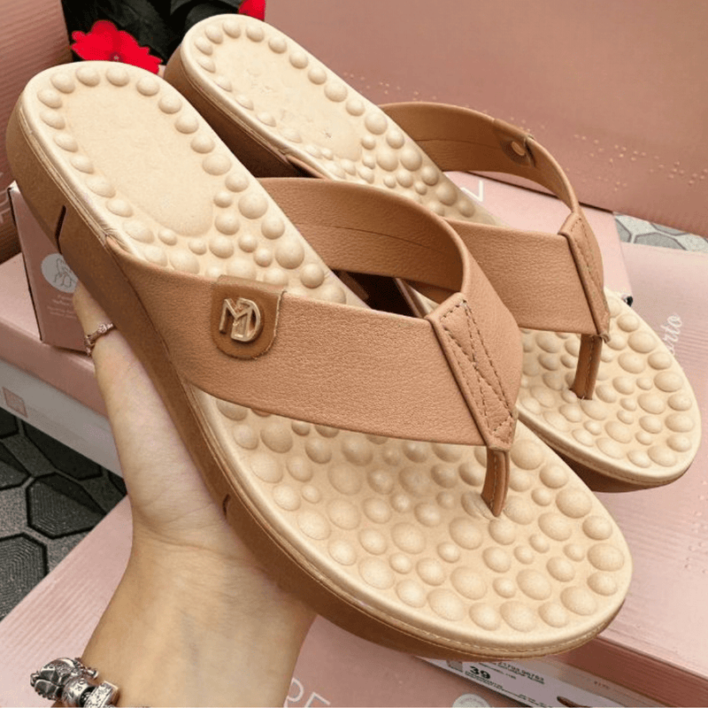 Sandália Anatômica Massageadora ComfortStep – Palmilha Relaxante, Antiderrapante e Alívio para os Pés