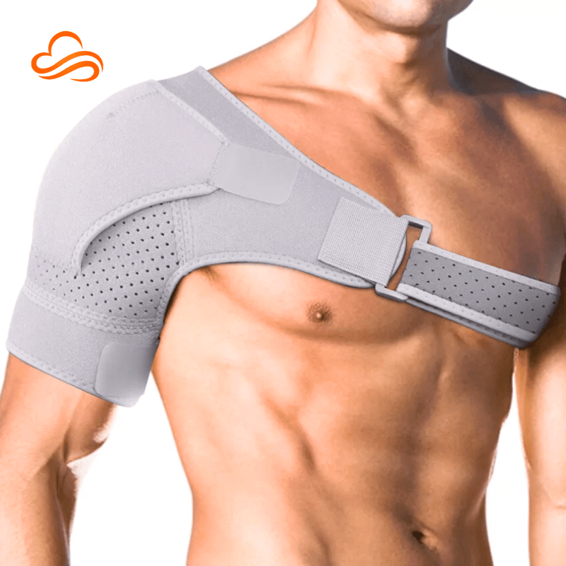Suporte Ombro Ortopédico Ajustável – Estabilização, Alívio da Dor e Recuperação de Lesões (Neoprene)