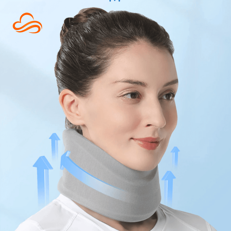 Suporte Cervical Ergonômico – Alívio da Dor de Pescoço, Tensão e Torcicolo (Correção de Postura para Home Office)