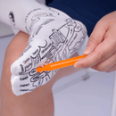 Kit Reflexologia Completo: Meias com Mapa Podal Guia + Massageador Terapêutico Manual – Alívio do Estresse