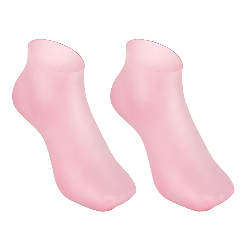 Meia de Silicone com Gel Hidratante – Tratamento Intensivo Contra Rachaduras e Pés Ressecados