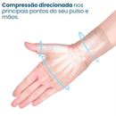 Luva de Compressão 360º Terapêutica – Alívio da Dor, Artrite, Tendinite e Inchaço nas Mãos (Par)