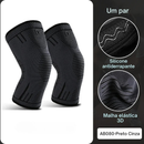 Joelheira Elástica Respirável para Esportes – Suporte Lesões, Alívio Dores Joelho, Corrida e Treino