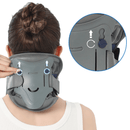 Colar de Tração Cervical Ajustável – Suporte Ergonômico, Alívio da Dor Crônica e Correção de Postura (Unissex)