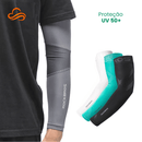 Manguito de Compressão UV 50+ (Par) – Proteção Solar Máxima, Conforto Térmico e Performance Esportiva