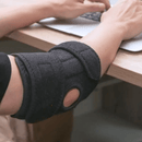 Cotoveleira de Compressão com Hastes Estabilizadoras – Alívio da Tendinite, Epicondilite e Lesões Esportivas