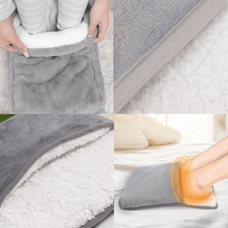 Tapete Aquecedor Elétrico USB para Pés – Conforto Térmico, Alívio do Frio e Máximo Aconchego