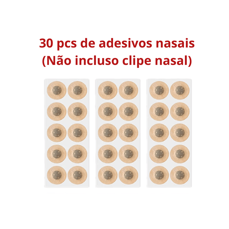 Kit 30 pcs de adesivos nasais