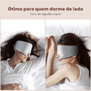 Máscara para Dormir de Seda Mulberry 100% – Bloqueio Total de Luz, Antifrizz e Conforto Premium