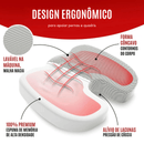 Almofada Ortopédica Assento – Espuma de Memória, Alívio Dores Cóccix e Ciática, Uso em Escritório