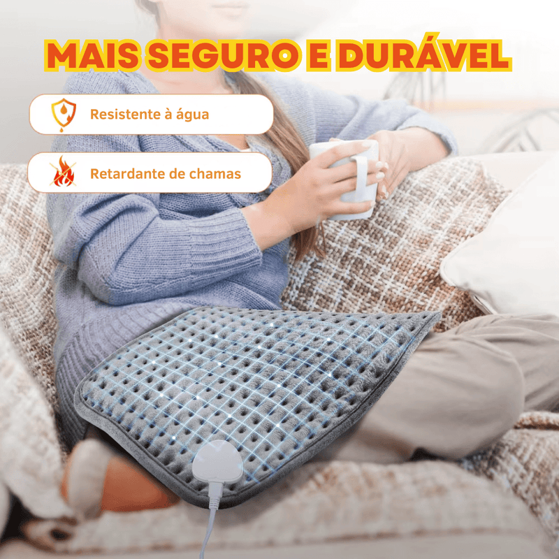 Mini Cobertor Elétrico de Aquecimento – Manta Térmica, Aquecimento Localizado e Rápido