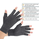 Luva de Compressão Sem Dedos – Alívio Dores Mãos, Artrite, Síndrome do Túnel do Carpo, Unissex