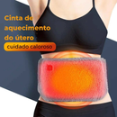 Cinto de Aquecimento Elétrico para a Região Abdominal (Cólica) – 3 Níveis de Temperatura, Alívio do Desconforto