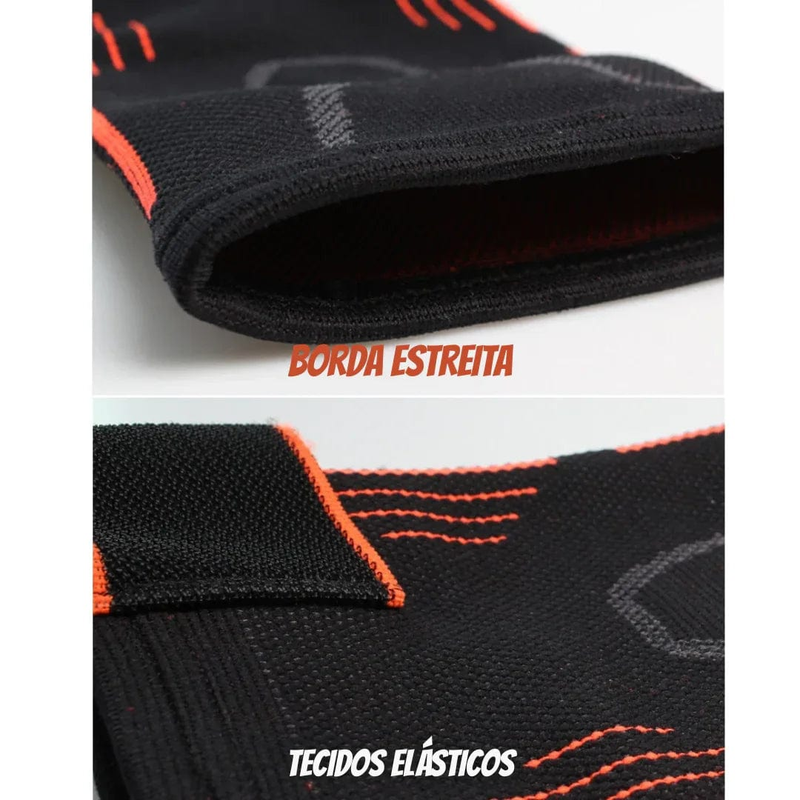 Braçadeira de Compressão para Cotovelo – Alívio Dores, Cotovelo de Tenista e Golfista, Ajustável