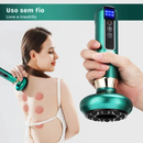 Massageador Elétrico de Ventosa – Vácuo com Infravermelho, Massagem Profunda e Relaxamento