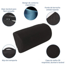 Suporte Ergonômico para Pés – Memory Foam, Alívio de Pressão e Conforto para Escritório