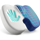 Almofada Ortopédica Assento – Espuma de Memória, Alívio Dores Cóccix e Ciática, Uso em Escritório