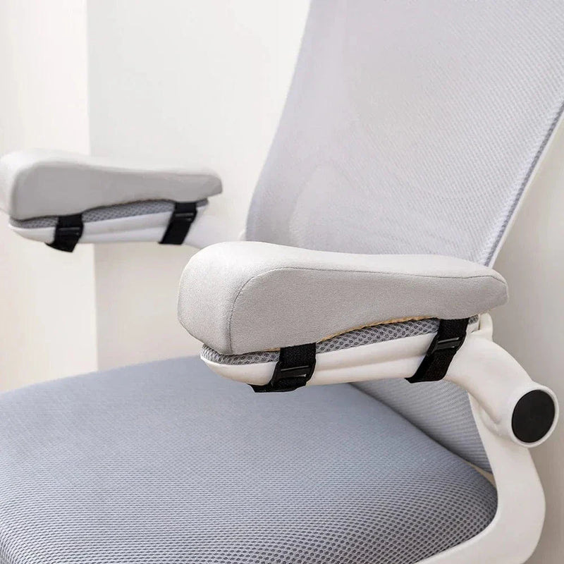 Almofadas de Espuma para Cotovelos – Apoio de Braço Cadeira Escritório, Alívio de Pressão e Dores