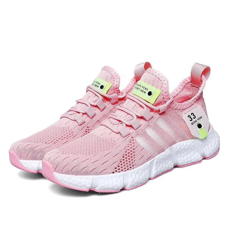 Tênis Casual Sola Grossa Unissex – Confortável, Respirável, Ideal para Caminhada e Dia a Dia