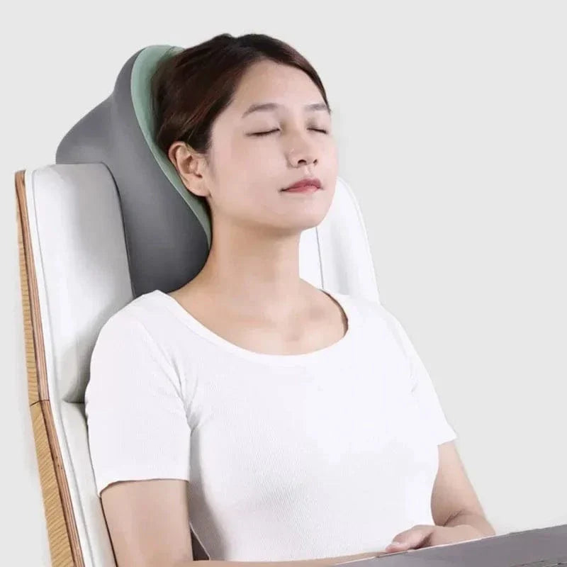 Travesseiro de Pescoço U Memory Foam – Conforto e Suporte Cervical, Ideal para Viagem e Avião