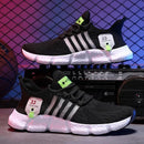 Tênis Casual Sola Grossa Unissex – Confortável, Respirável, Ideal para Caminhada e Dia a Dia