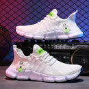 Tênis Casual Sola Grossa Unissex – Confortável, Respirável, Ideal para Caminhada e Dia a Dia