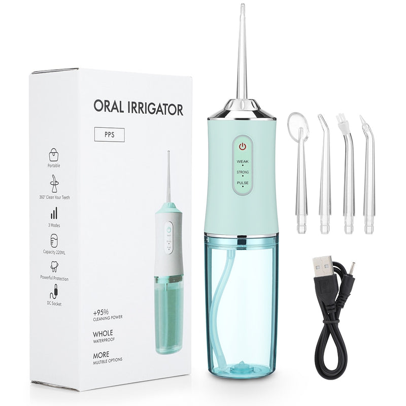 Irrigador Oral para Limpeza Bucal - CleanJet