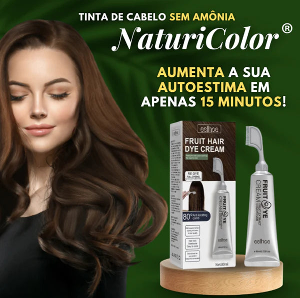 Tinta de Cabelo NaturiColor - Sem Amônia