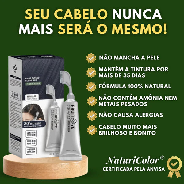 Tinta de Cabelo NaturiColor - Sem Amônia