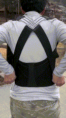 Corretor Postural Ajustável Unissex – Alívio Dores Costas, Suporte de Ombro e Coluna