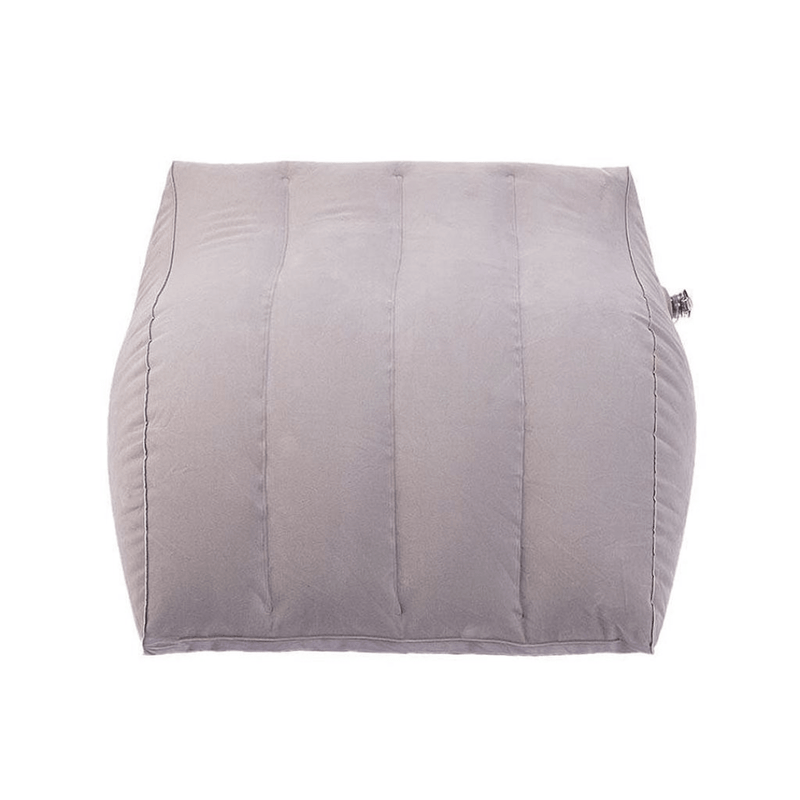 Apoio Inflável para Pés e Pernas  – Almofada Aveludada Multiuso para Conforto e Circulação