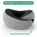 Almofada de Pescoço Ergonômica 360º – Espuma de Memória, Suporte Firme para Viagens