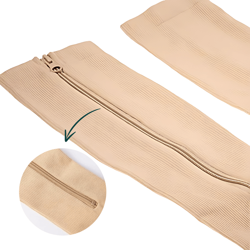 Meia de Compressão Suave – Conforto e Alívio da Sensação de Inchaço e Cansaço nas Pernas