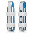 Kit 2 Suportes de Dedo em Alumínio – Imobilização Leve e Conforto (Ajustável)