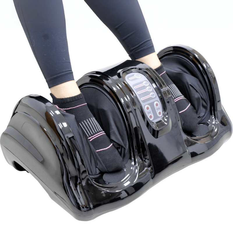 Massageador de Pés, Tornozelos e Panturrilhas 3 em 1 – Alívio Profundo, Circulação e Relaxamento