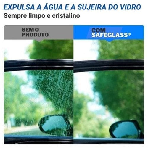 Impermeabilizador de Vidros Automotivos SafeGlass - Segurança e Proteção