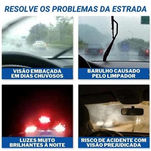 Impermeabilizador de Vidros Automotivos SafeGlass - Segurança e Proteção