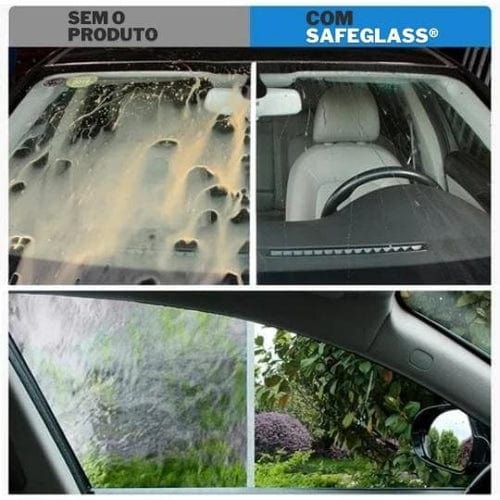 Impermeabilizador de Vidros Automotivos SafeGlass - Segurança e Proteção