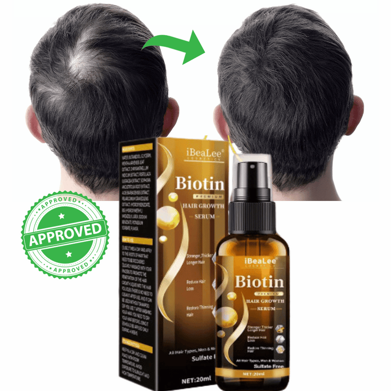 Biotina iBeaLee Crescimento Capilar - DeLuxe Hair