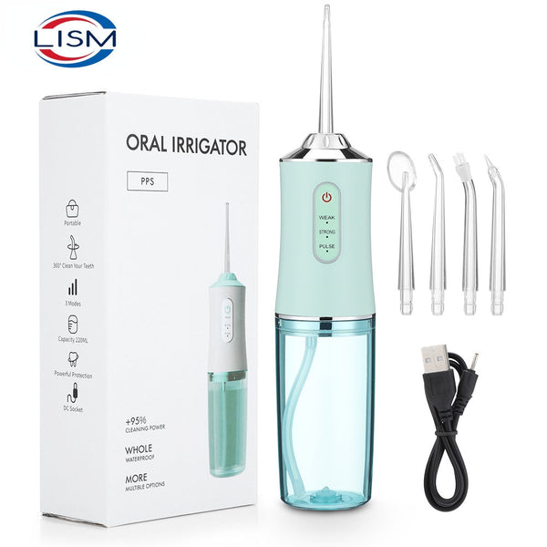 Irrigador Oral para Limpeza Bucal - CleanJet