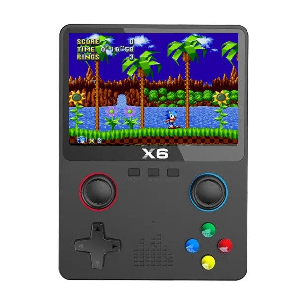 Video Game Portátil Nostálgico X6 com 10000 Jogos - Super Retrô